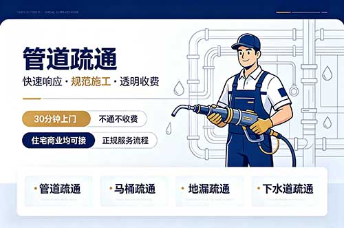 诸城管道疏通