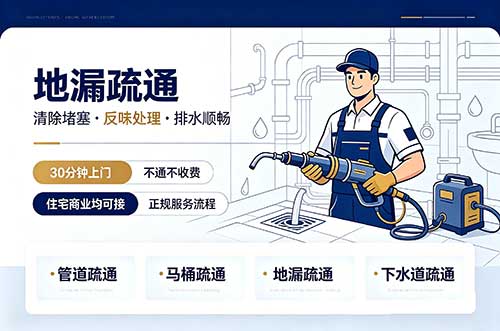 诸城地漏疏通