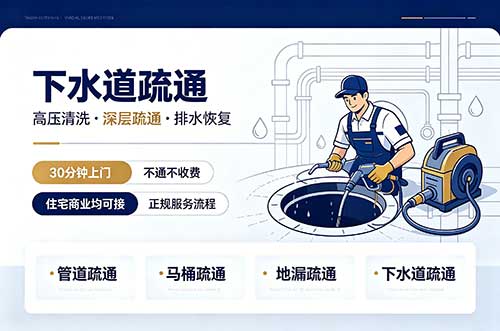 诸城下水道疏通